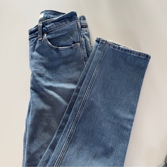 Abercrombie & Fitch The 90’s Straight ultra rise cross over jeans - Picture 5 of 10